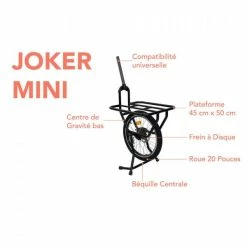 KIT DE CONVERSION VÉLO DE VILLE EN VÉLO CARGO - FOURCHE CARGO JOKER MINI -Vélos De Route Soldes kit de conversion velo de ville en velo cargo fourche cargo joker mini 3 600x600 1