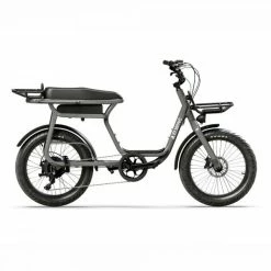 VÉLO DE VILLE ÉLECTRIQUE BIPLACE ET MODULABLE 624WH