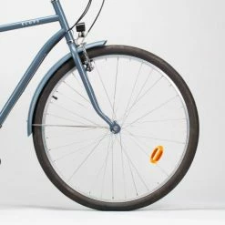 VELO DE VILLE ELOPS 120 À CADRE HAUT BLEU -Vélos De Route Soldes velo de ville elops 120 a cadre haut bleu 10 600x600 1