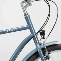 VELO DE VILLE ELOPS 120 À CADRE HAUT BLEU -Vélos De Route Soldes velo de ville elops 120 a cadre haut bleu 16 600x600 1