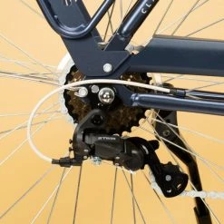 VELO DE VILLE ELOPS 520 CADRE BAS BLEU -Vélos De Route Soldes velo de ville elops 520 cadre bas bleu 12 600x600 1