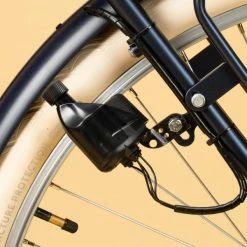 VELO DE VILLE ELOPS 520 CADRE BAS BLEU -Vélos De Route Soldes velo de ville elops 520 cadre bas bleu 5 600x600 1