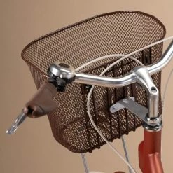 VELO DE VILLE ELOPS 540 CADRE BAS ROUGE BRIQUE -Vélos De Route Soldes velo de ville elops 540 cadre bas rouge brique 13 600x600 1