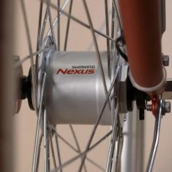 VELO DE VILLE ELOPS 540 CADRE BAS ROUGE BRIQUE -Vélos De Route Soldes velo de ville elops 540 cadre bas rouge brique 9 600x600 1