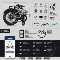 VÉLO ÉLECTRIQUE PLIANT 20" SMARTBIKE - LEGEND MONZA 14AH ARGENT 11 VÉLO ÉLECTRIQUE PLIANT 20" SMARTBIKE - LEGEND MONZA 14AH ARGENT -Vélos De Route Soldes velo electrique pliant 20 smartbike legend monza 14ah argent 4 600x600 1