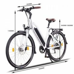 VÉLO ELECTRIQUE TREKKING NCM MILANO PLUS - 250W, BATTERIE 48V 16AH -Vélos De Route Soldes velo electrique trekking ncm milano plus 250w batterie 48v 16ah 8 600x600 1