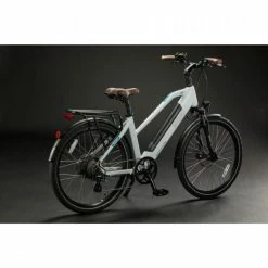 VÉLO ÉLECTRIQUE TREKKING NCM MILANO T3 - 36V 12AH 576WH - BLANC MAT -Vélos De Route Soldes velo electrique trekking ncm milano t3 36v 12ah 576wh blanc mat 2 600x600 1