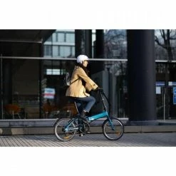 VELO PLIANT A ASSISTANCE ELECTRIQUE TILT 500 GRIS NOIR -Vélos De Route Soldes velo pliant a assistance electrique tilt 500 bleu 25 600x600 1