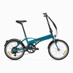 VELO PLIANT A ASSISTANCE ELECTRIQUE TILT 500 GRIS NOIR -Vélos De Route Soldes velo pliant a assistance electrique tilt 500 bleu 26 600x600 1