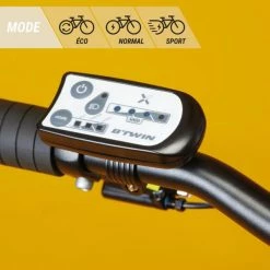 VELO PLIANT A ASSISTANCE ELECTRIQUE TILT 500 GRIS NOIR -Vélos De Route Soldes velo pliant a assistance electrique tilt 500 bleu 3 600x600 1