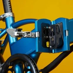 VELO PLIANT A ASSISTANCE ELECTRIQUE TILT 500 GRIS NOIR -Vélos De Route Soldes velo pliant a assistance electrique tilt 500 bleu 6 600x600 1