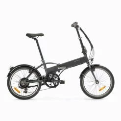 VELO PLIANT A ASSISTANCE ELECTRIQUE TILT 500 GRIS NOIR -Vélos De Route Soldes velo pliant a assistance electrique tilt 500 gris noir 15 600x600 1