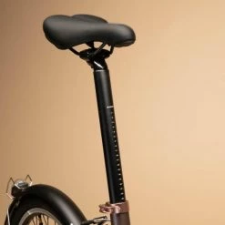 VELO PLIANT A ASSISTANCE ELECTRIQUE TILT 500 TAUPE -Vélos De Route Soldes velo pliant a assistance electrique tilt 500 taupe 19 600x600 1