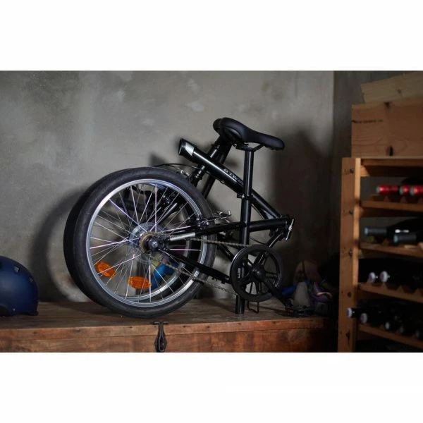 VELO PLIANT OXYLANE 100 NOIR 15 VELO PLIANT OXYLANE 100 NOIR – Image 13