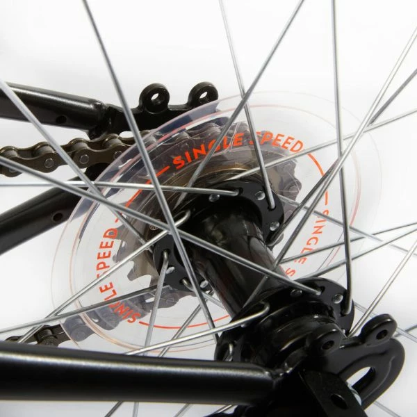 VELO PLIANT OXYLANE 100 NOIR 11 VELO PLIANT OXYLANE 100 NOIR – Image 9