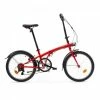 VELO PLIANT OXYLANE 120 ROUGE -Vélos De Route Soldes velo pliant oxylane 120 rouge 600x600 1
