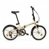 VELO PLIANT TILT 500 BEIGE -Vélos De Route Soldes velo pliant tilt 500 beige 1 600x600 1