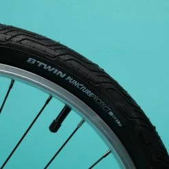 VELO PLIANT TILT 500 ORANGE FLUO -Vélos De Route Soldes velo pliant tilt 500 orange fluo 14 600x600 1