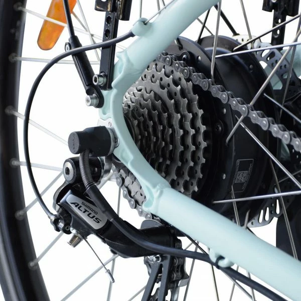 VÉLO TOUT CHEMIN ÉLECTRIQUE - NEOMOUV RAIPON - BLEU 7 VÉLO TOUT CHEMIN ÉLECTRIQUE - NEOMOUV RAIPON - BLEU – Image 5