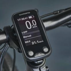 VÉLO TOUT CHEMIN ELECTRIQUE RIVERSIDE 540 E BLEU (BATTERIE NOIRE) -Vélos De Route Soldes velo tout chemin electrique riverside 540 e bleu batterie noire 7 600x600 1