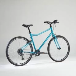 VÉLO TOUT CHEMIN RIVERSIDE 120 TURQUOISE -Vélos De Route Soldes velo tout chemin riverside 120 turquoise 12 600x600 1