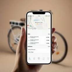 VÉLO VILLE ÉLECTRIQUE CONNECTÉ ELOPS 920 E CONNECT LF BLANC -Vélos De Route Soldes velo ville electrique connecte elops 920 e connect lf blanc 2 600x600 1