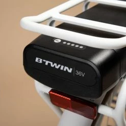 VÉLO VILLE ÉLECTRIQUE CONNECTÉ ELOPS 920 E CONNECT LF BLANC -Vélos De Route Soldes velo ville electrique connecte elops 920 e connect lf blanc 6 600x600 1