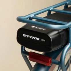 VÉLO VILLE ÉLECTRIQUE CONNECTÉ ELOPS 920 E CONNECT LF BLANC -Vélos De Route Soldes velo ville electrique connecte elops 920 e connect lf vert fonce 2 600x600 1