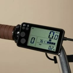 VÉLO VILLE ÉLECTRIQUE CONNECTÉ ELOPS 920 E CONNECT LF VERT FONCÉ -Vélos De Route Soldes velo ville electrique connecte elops 920 e connect lf vert fonce 4 600x600 2