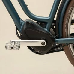 VÉLO VILLE ÉLECTRIQUE CONNECTÉ ELOPS 920 E CONNECT LF VERT FONCÉ -Vélos De Route Soldes velo ville electrique connecte elops 920 e connect lf vert fonce 5 600x600 2