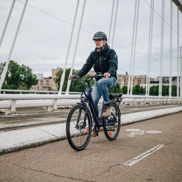 VÉLO VILLE ÉLECTRIQUE - NEOMOUV CARLINA HYDRAULIQUE - DARK BLUE 8 VÉLO VILLE ÉLECTRIQUE - NEOMOUV CARLINA HYDRAULIQUE - DARK BLUE – Image 6