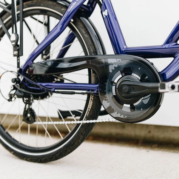 VÉLO VILLE ÉLECTRIQUE - NEOMOUV CARLINA HYDRAULIQUE - DARK BLUE 10 VÉLO VILLE ÉLECTRIQUE - NEOMOUV CARLINA HYDRAULIQUE - DARK BLUE – Image 8