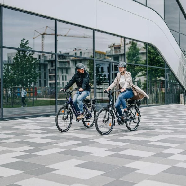 VÉLO VILLE ÉLECTRIQUE - NEOMOUV CARLINA HYDRAULIQUE - DARK BLUE 11 VÉLO VILLE ÉLECTRIQUE - NEOMOUV CARLINA HYDRAULIQUE - DARK BLUE – Image 9