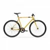 VELO VILLE SINGLE SPEED 500 JAUNE -Vélos De Route Soldes velo ville single speed 500 jaune 1 600x600 1