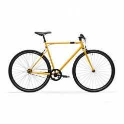 VELO VILLE SINGLE SPEED 500 JAUNE