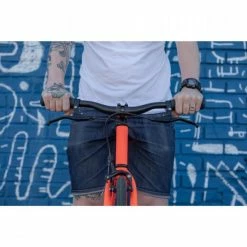 VELO VILLE SINGLE SPEED 500 ORANGE -Vélos De Route Soldes velo ville single speed 500 orange 4 600x600 1