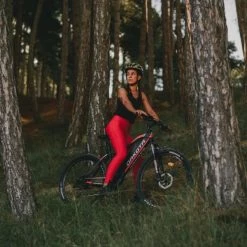 VÉLO VTT ÉLECTRIQUE DAKOTA ROUGE ALL MOUNTAIN -Vélos De Route Soldes velo vtt electrique dakota rouge all mountain 3 600x600 1