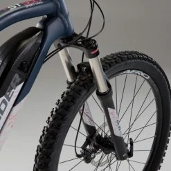 VÉLO VTT ÉLECTRIQUE E-ST 500 FEMME BLEU 27,5" -Vélos De Route Soldes velo vtt electrique e st 500 femme bleu 275 6 600x600 1