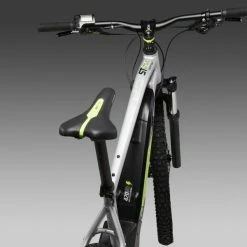 VÉLO VTT ÉLECTRIQUE E-ST 520 GRIS JAUNE 27,5" -Vélos De Route Soldes velo vtt electrique e st 520 gris jaune 275 10 600x600 1